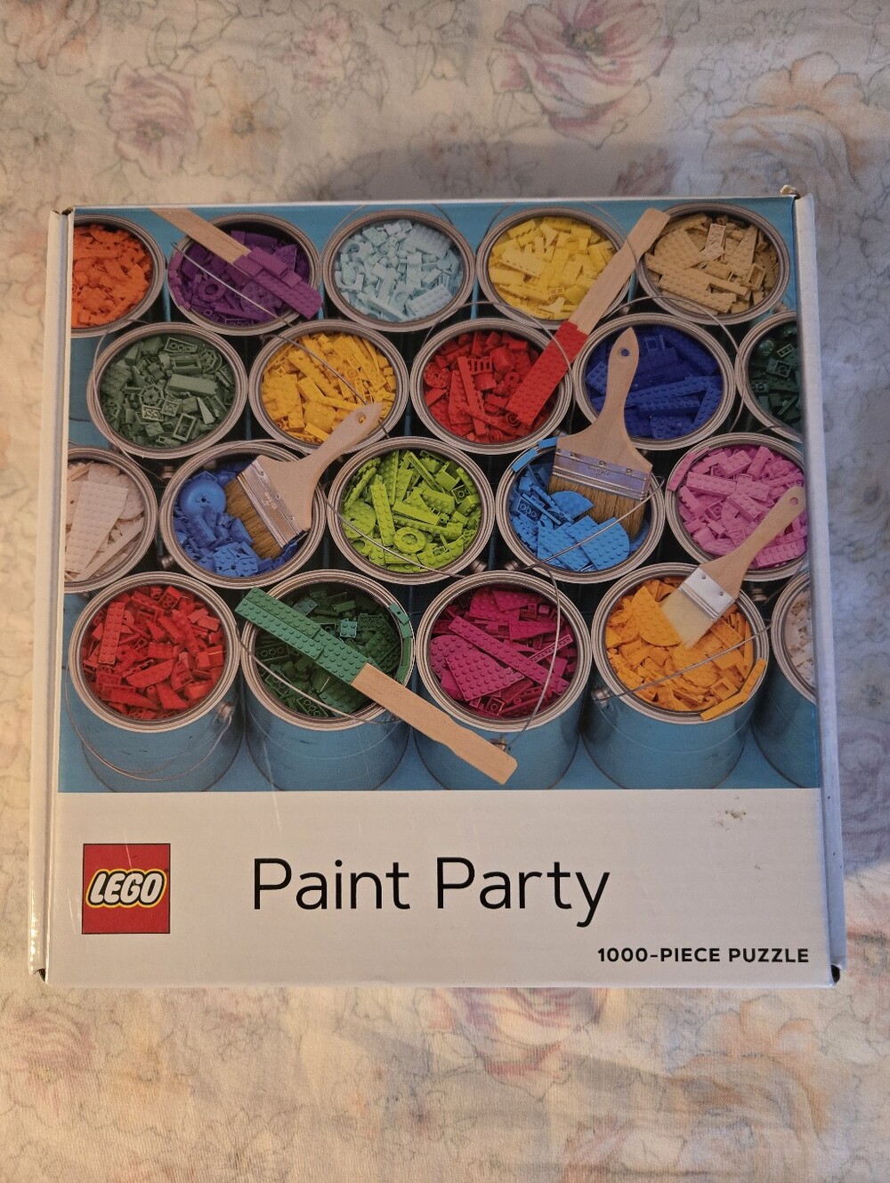 Lego Paint Party 1000 Piece Puzzle